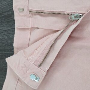 Alex Marie Meryl Womans Pants Denim 16 Wide Leg Rose Blush.